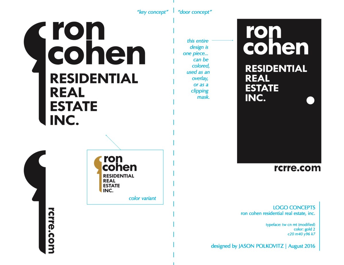 The key to your happiness, a door to your future: a real estate company&nbsp;re-brand.